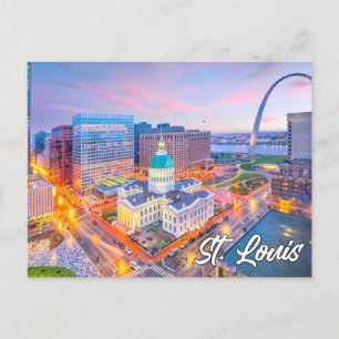 Carte Postale St. Louis, Missouri, États-Unis
