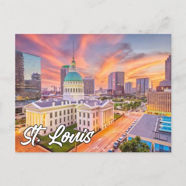 Carte Postale St. Louis, Missouri, USA (Devant)