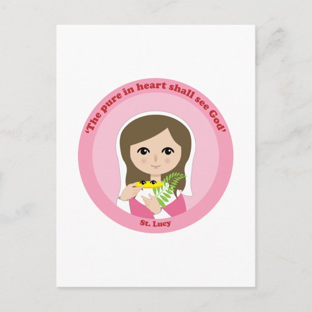Carte Postale St. Lucy (Devant)