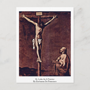 Carte Postale St. Luke Comme Peintre De Zurbaran De Francisco