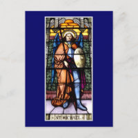 St. Michael L'Archange Vitre Tiré