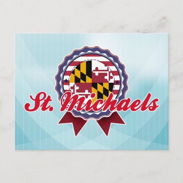 Carte Postale St. Michaels, MD (Devant)