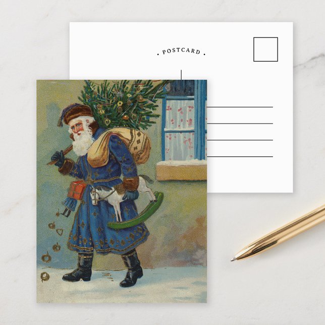Carte Postale St. Nick | Vintage (Créateur téléchargé)
