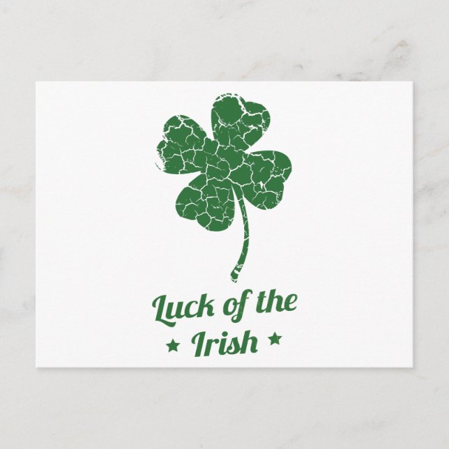 Carte Postale st patrick malheureux (Devant)