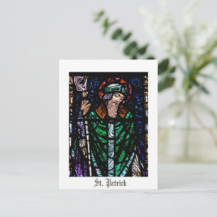 Carte Postale St. Patrick Verre tendu