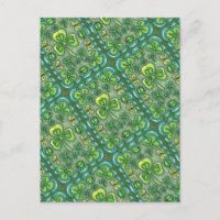 ST. PATRICK'S DAY FOLK ART SHAMROCKS N'LADYBUGS