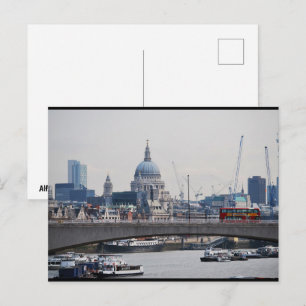 Carte Postale St. Paul’s et la Tamise