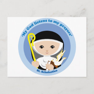 Carte Postale St. Scholastica