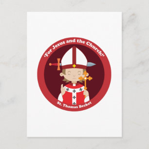 Carte Postale St. Thomas Becket