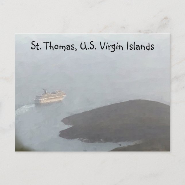 Carte postale St. Thomas Cruise (Devant)