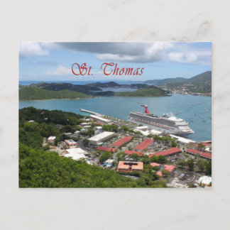 Carte Postale St. Thomas PostCard