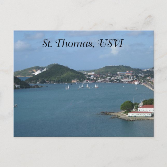 Carte Postale St. Thomas USVI (Devant)