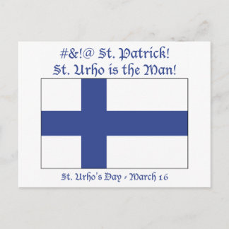 Carte Postale St Urho est l'homme