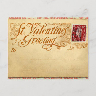 Carte postale st valentine
