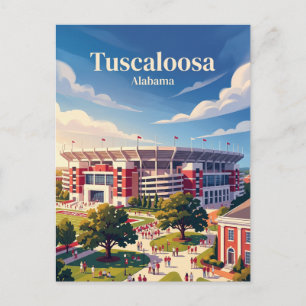 Carte Postale Stade Bryant-Denny Alabama