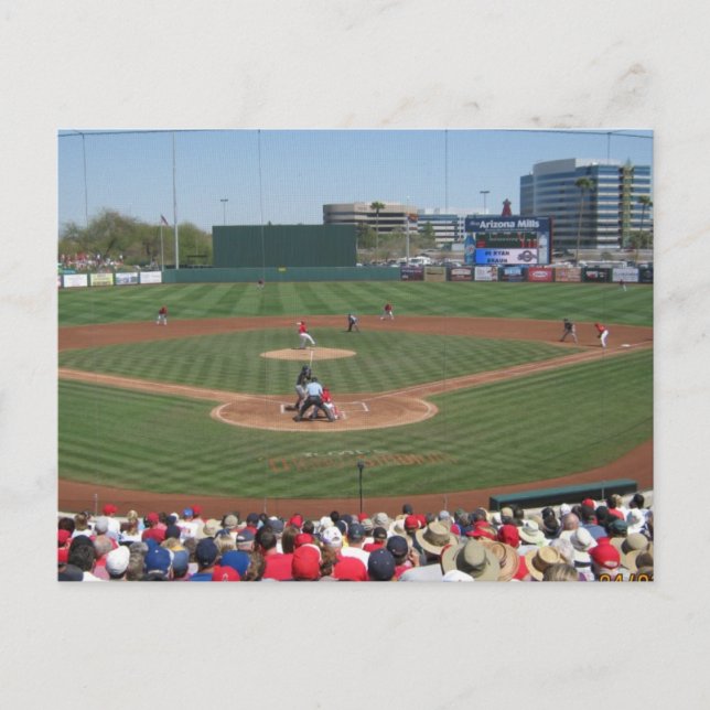 Carte Postale Stade Tempe Diablo (Devant)