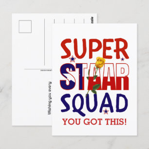 Carte Postale Stade Texas Test Day Teacher Motivational