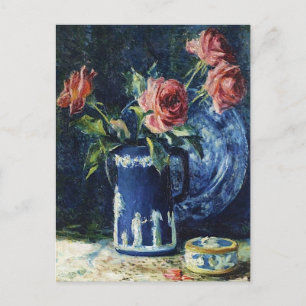 Carte Postale Staffordshire et Roses par Matilda Browne