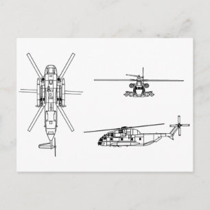 Carte Postale Stallion de mer CH-53