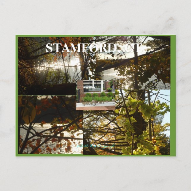 Carte Postale Stamford, Ct. (Devant)
