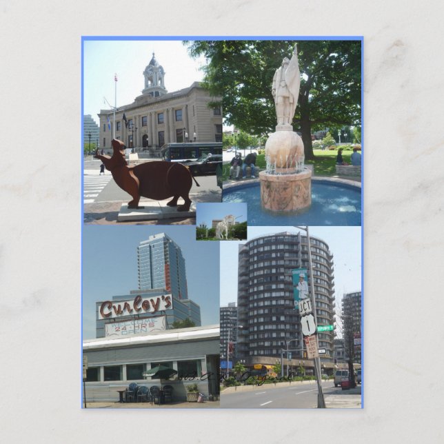 Carte postale Stamford Ct Downtown Centre (Devant)