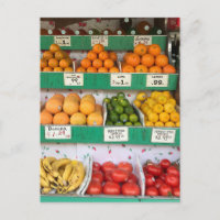 Stand de fruits, Columbus Avenue, New York City, N