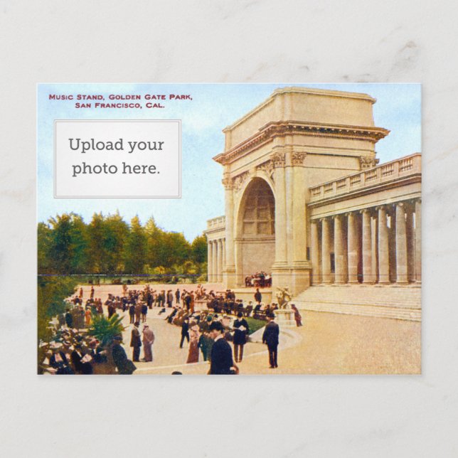 Carte Postale Stand de musique 2 (Devant)