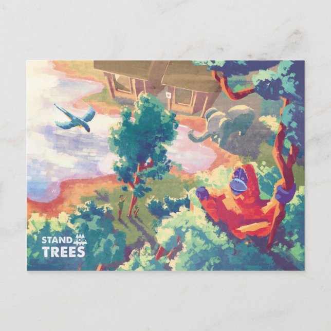 Carte Postale Stand For Trees (Devant)