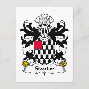 Carte Postale Stanton Family Crest