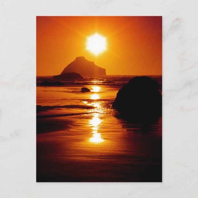 Carte Postale Star - Face Rock, Bandon, Oregon (Devant)