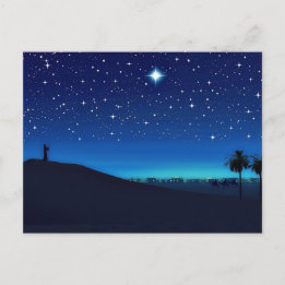 Carte postale Star Over Bethlehem