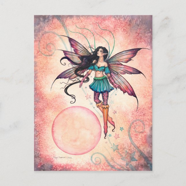 Carte postale Star Stepper Fairy Imaginaire Art (Devant)