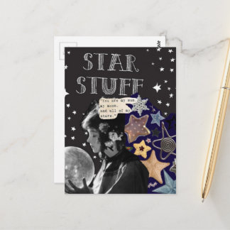 Carte Postale Star Stuff Magical Woman Collage