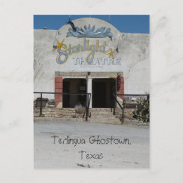 Carte Postale Starlight Theater/Terlingua, Texas