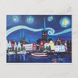 Carte Postale Starry Night