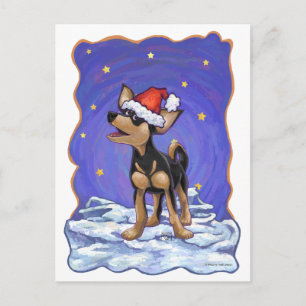 Carte Postale Starry Night Festive Chihuahua