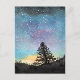Carte Postale Starry Sky