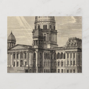 Carte Postale State Capitol building, Springfield, Ill