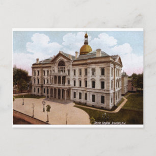 Carte Postale State Capitol, Trenton NJ Vintage