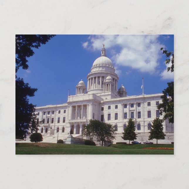 Carte Postale State House, Providence, Rhode Island, États-Unis (Devant)