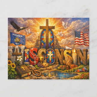 Carte Postale State of Grace Spiritual Postcard 