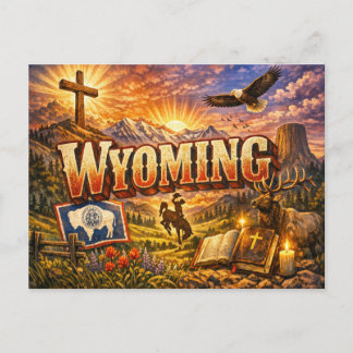 Carte Postale State of Grace Spiritual Postcard 