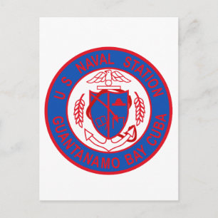 CARTE POSTALE STATION DE LA NAVALE AMÉRICAINE GUANTANAMO BAY CUB