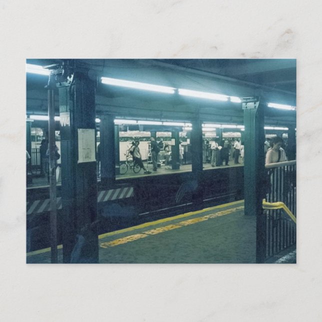 Carte Postale Station de métro (Devant)