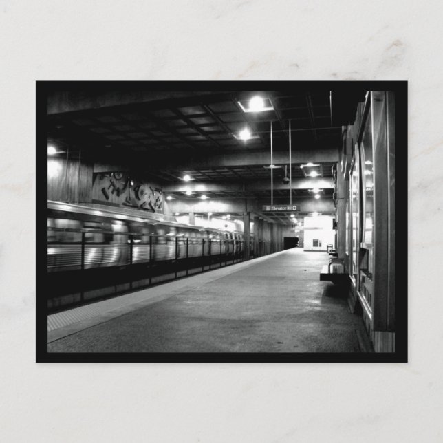 Carte Postale Station de métro Atlanta (Devant)