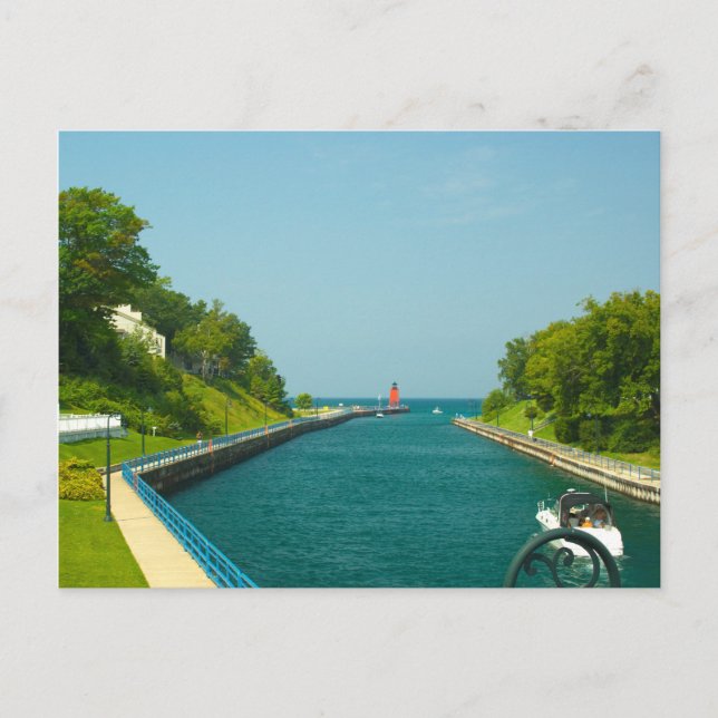 Carte Postale Station de métro Charlevoix South Pier, Charlevoix (Devant)