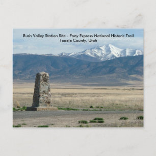 Carte Postale Station de Rush Valley
