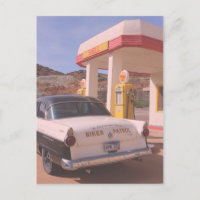 Station de service classique de la Patrol Biker