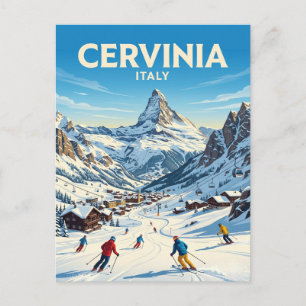 Carte Postale Station de ski de Breuil-Cervinia Italie