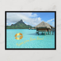Station de vacances d'Overwater dans la lagune de